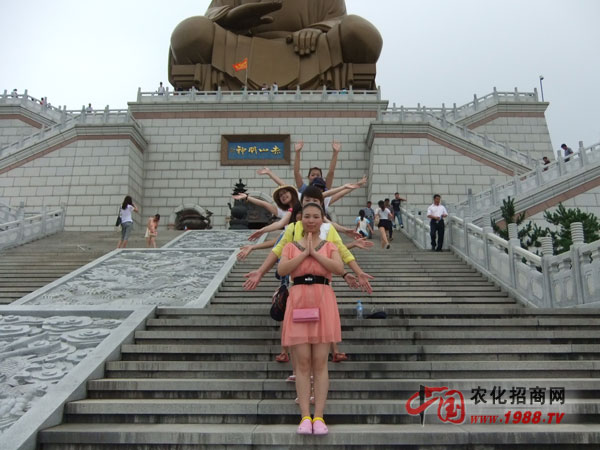 擺個千手觀音